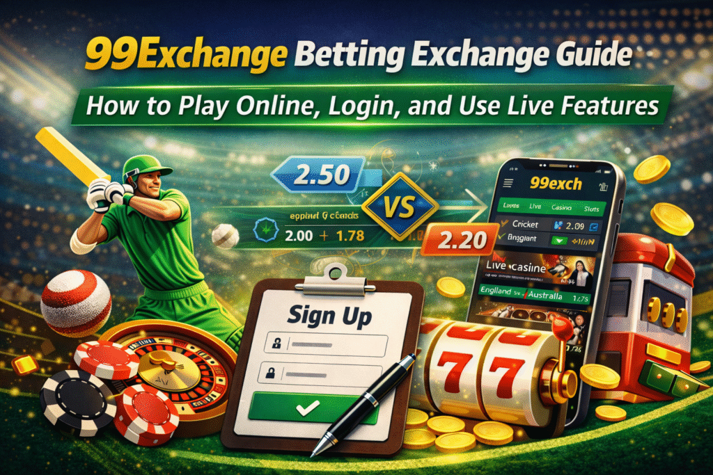 99Exchange Betting Exchange Guide How to Play Online, Login, and Use Live Features