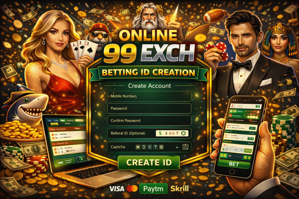 Online 99 Exch Betting ID Creation Online 99 Exch Betting ID Creation