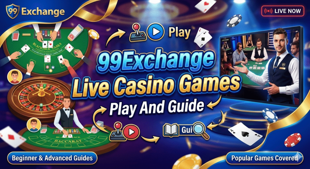 99Exchange Live Casino Games Play And Guide